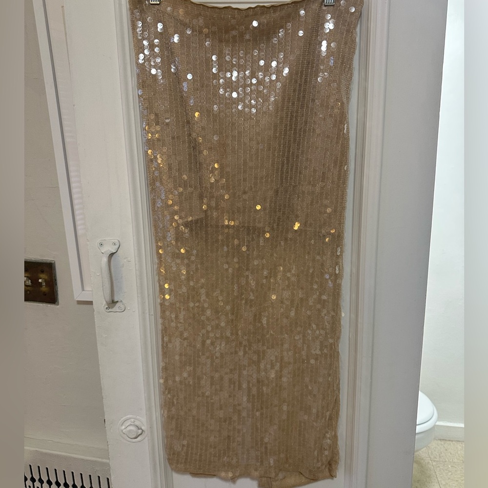 J. Crew Sequin Skirt